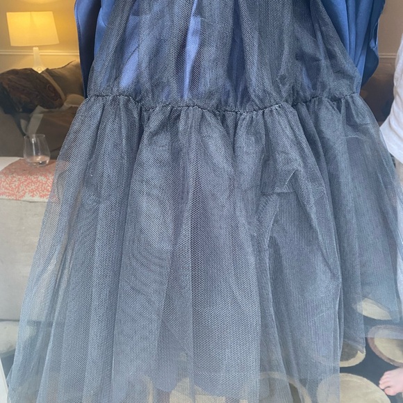 Strapless Betsy Adam, Navy Gown, Size 6, Original price $330 US, Asking $149 - Picture 6 of 9